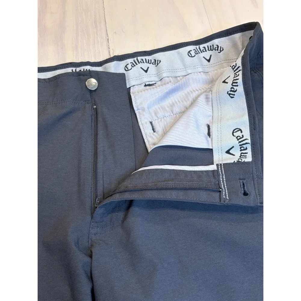 Callaway Mens Golf Shorts Navy Blue Stretch Performance‎ Size 34 CGBSF0S9